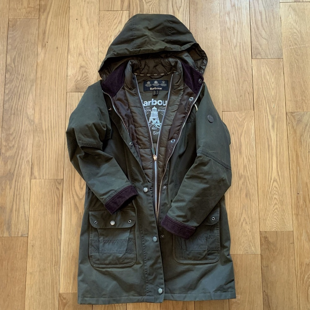 Barbour Wax Cotton Canvas Jacket